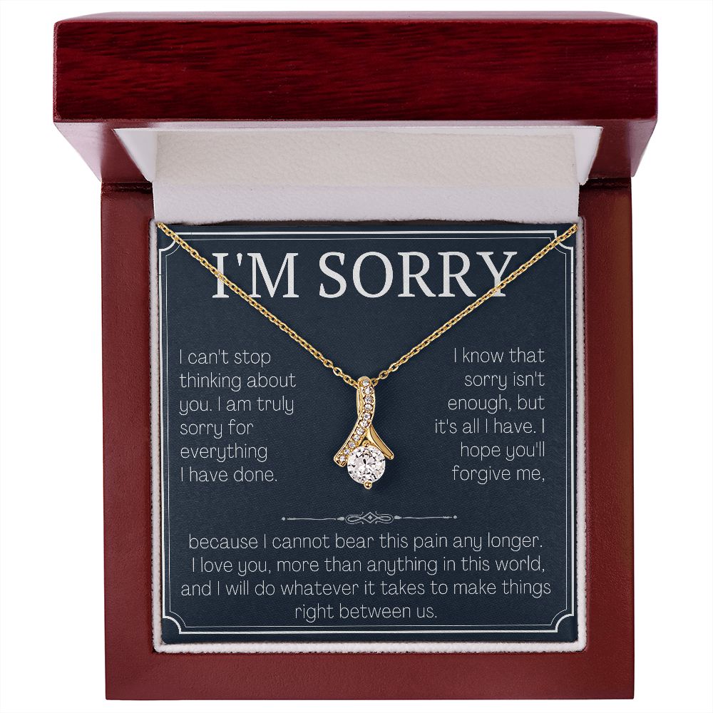 Apology Gift for Her Necklace
