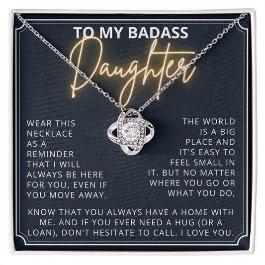 Sentimental Gift for Daughter - Wear This Necklace