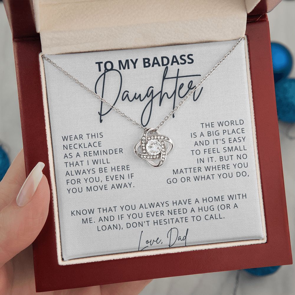 Gift for Daughter from Dad - Always Be Here - D116D