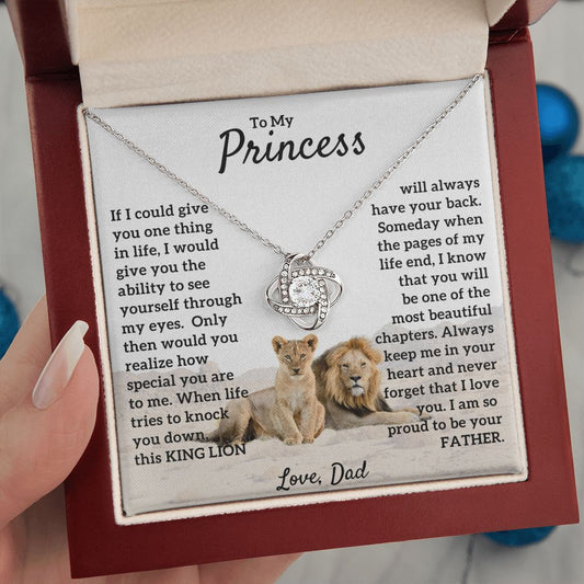 To My Princess Daughter Gift from Dad - Proud of You