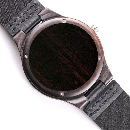 Customized Wooden Watch template