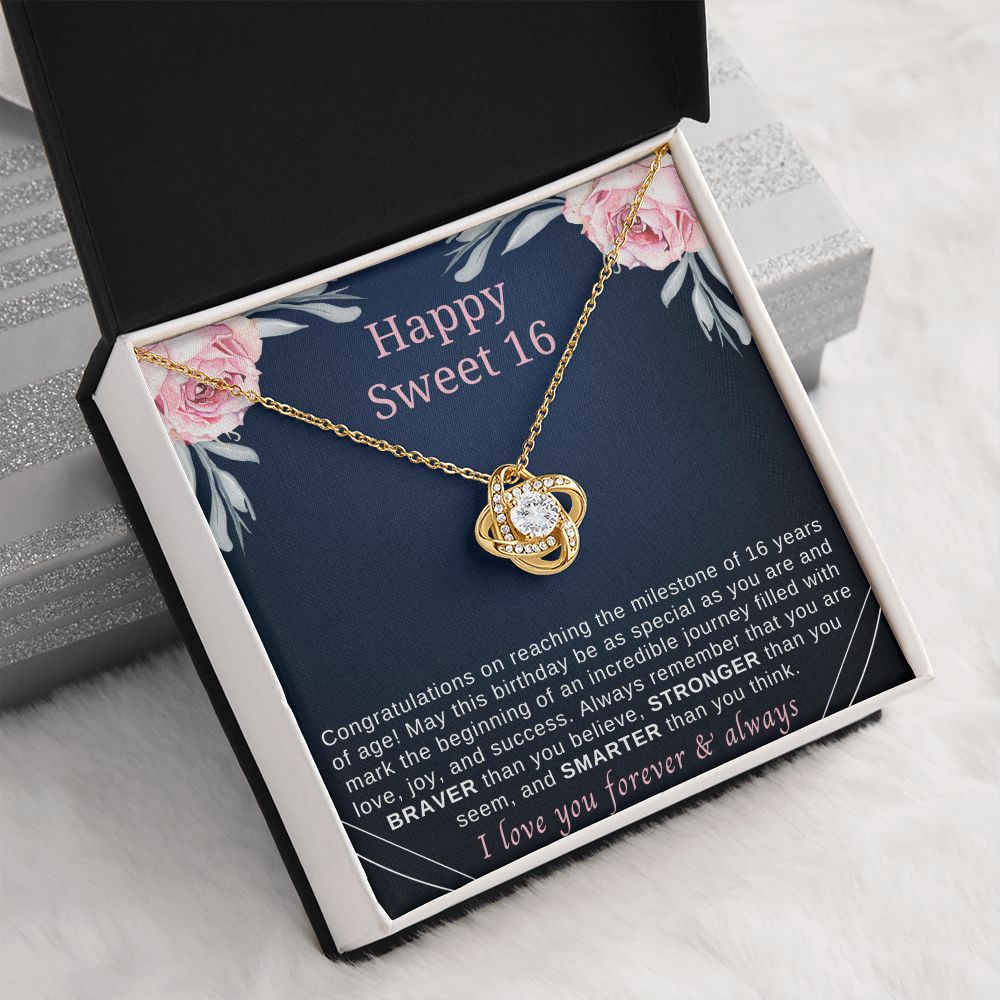 18k yellow gold perfect for 16th birthday gift for girls