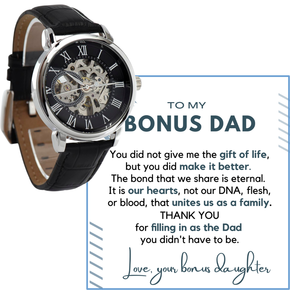 bonus gift for dad sentimental watch