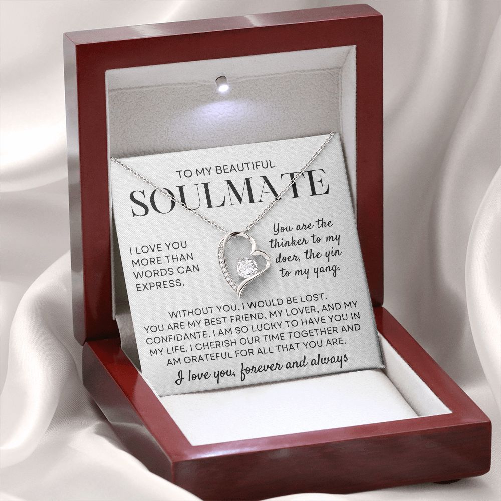 To My Beautiful Soulmate Gift - I Love You