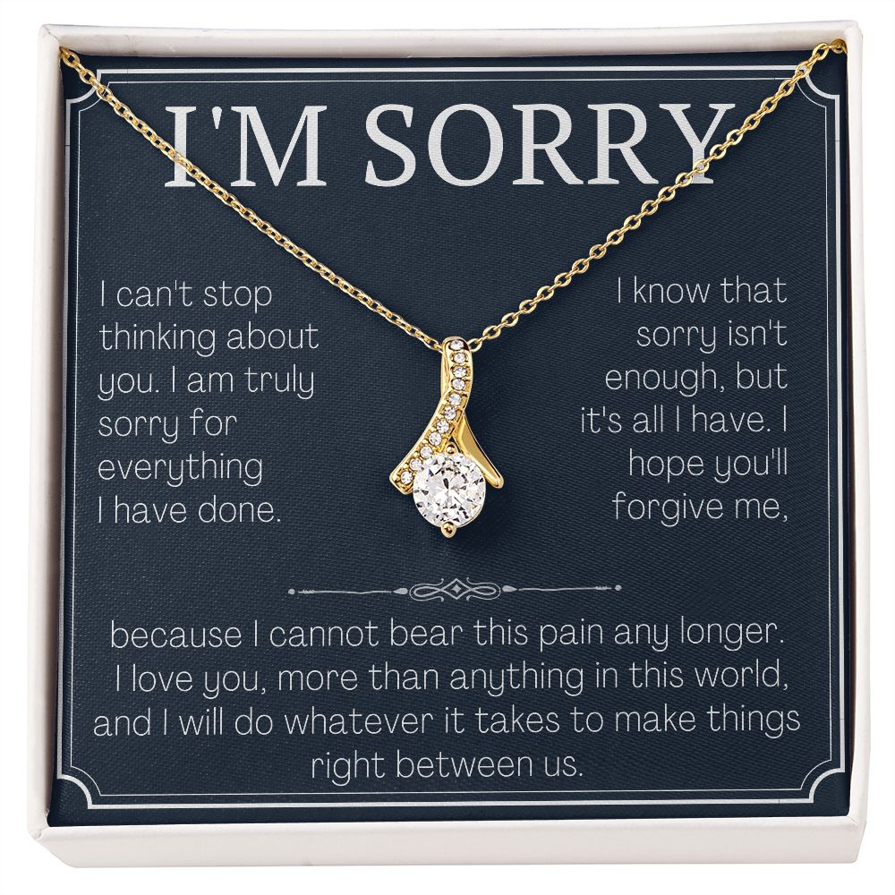 Apology Gift for Her Necklace