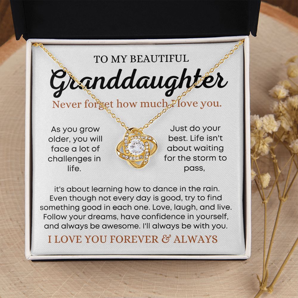 To My Granddaughter - Never Forget