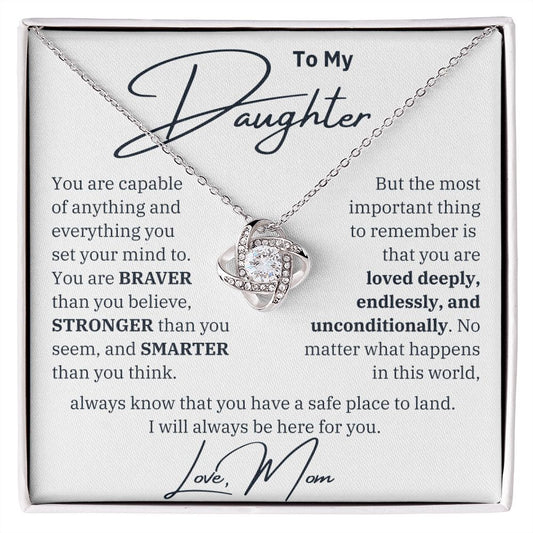 Gift for Daughter from Mom - You Are Capable - D117M