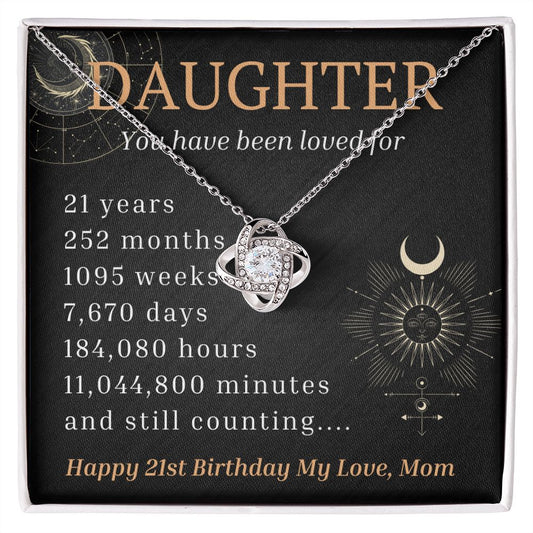 You Have Been Loved 21 Years - 21st Birthday Gift for Daughter from Mom