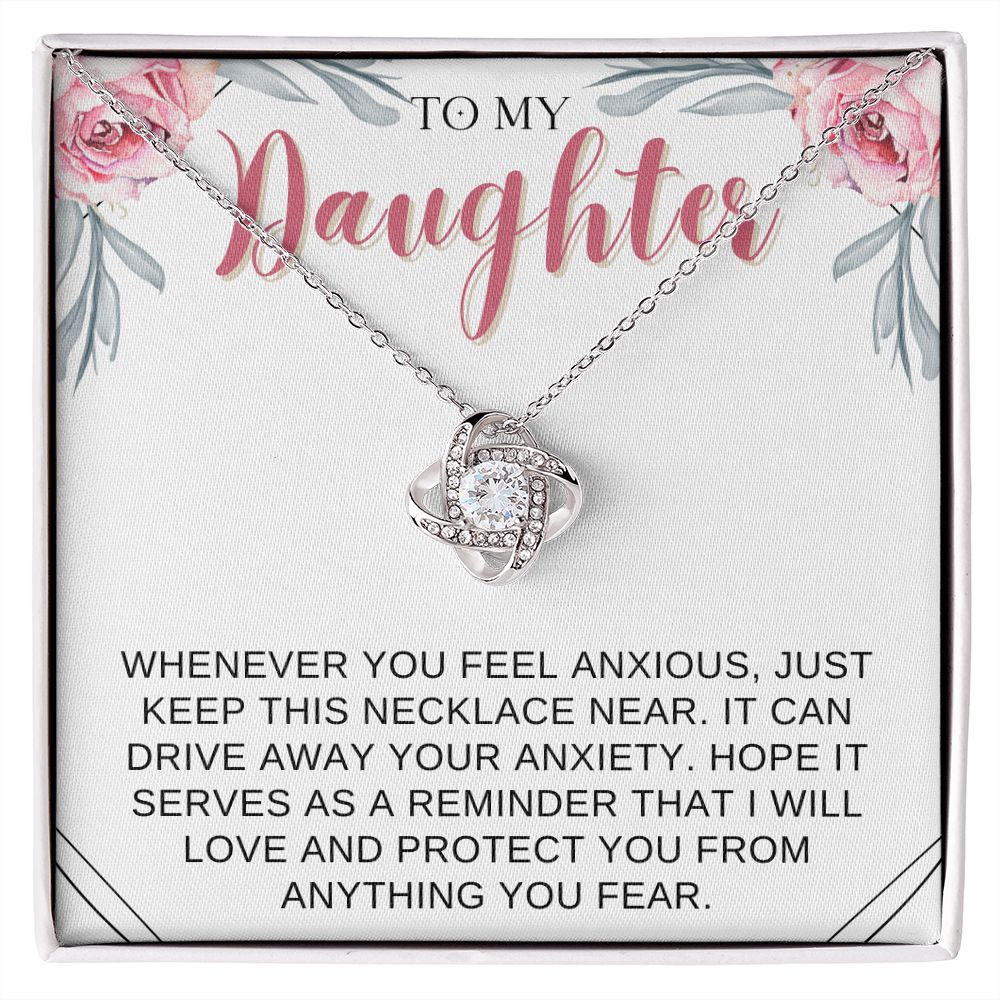 Sentimental Gift for Daughter from Mom Dad Necklace