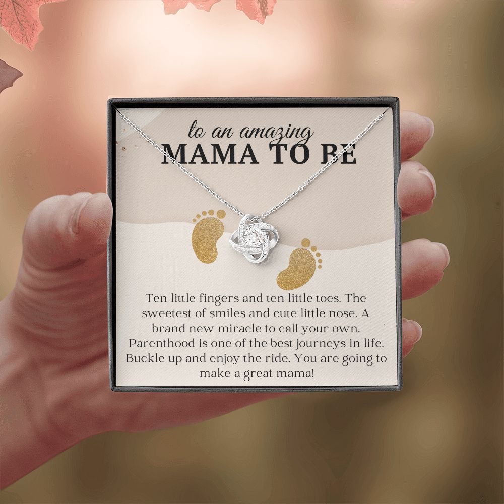 Mama To Be Necklace Pregnancy Gift