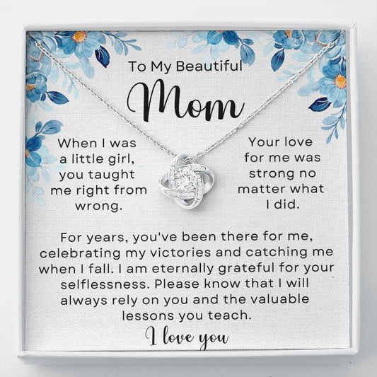 sentimental message card gift for mom