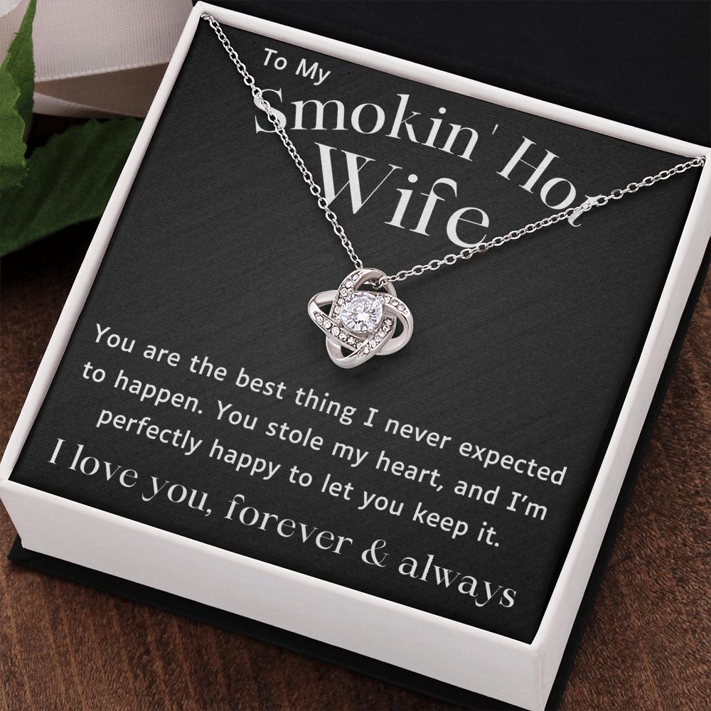 Smokin Hot Wife Gift Necklace