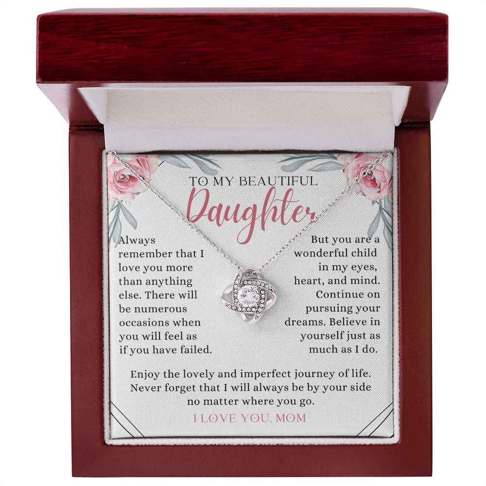 Gift for Daughter from Mom - Always Remember - D106M2E
