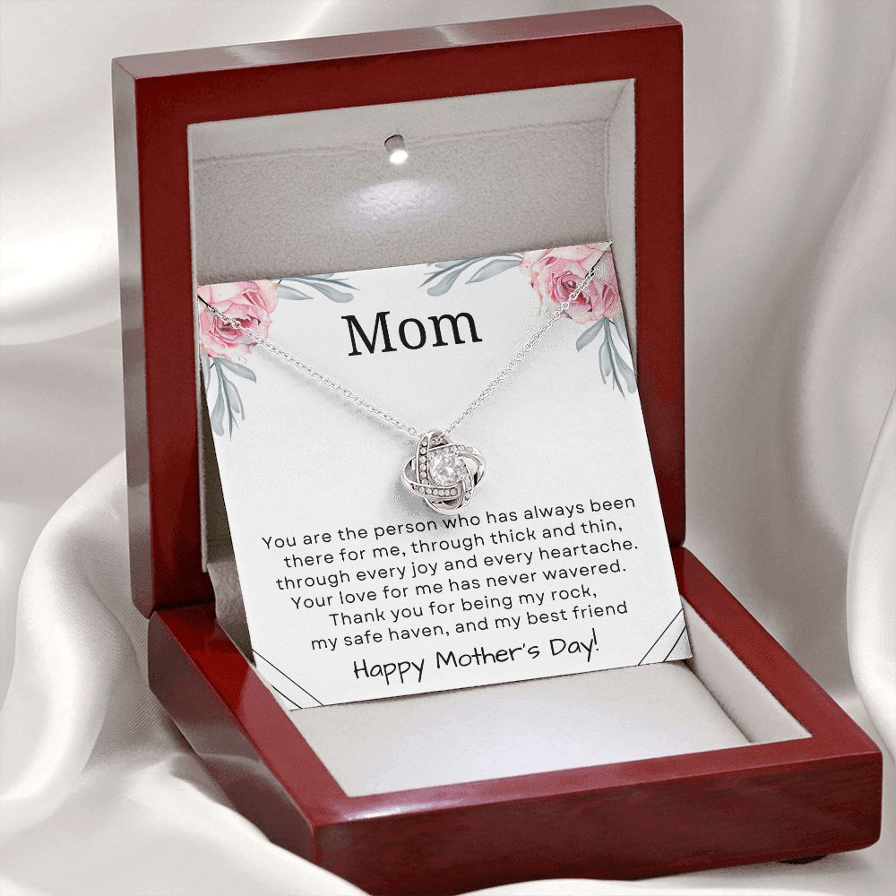 luxury box gift neckalce for mother's day