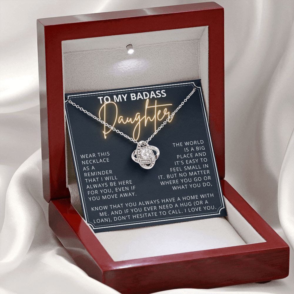 Sentimental Gift for Daughter - Wear This Necklace