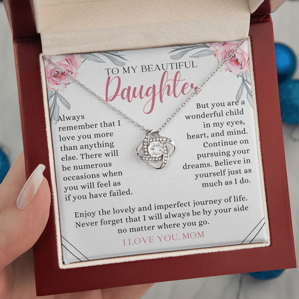 Gift for Daughter from Mom - Always Remember - D106M2E