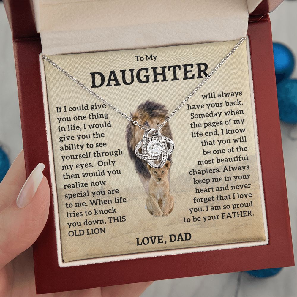 [ALMOST SOLD OUT] To My Daughter- Love Dad - Proud of You
