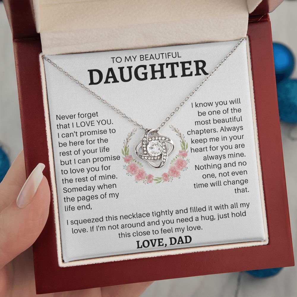 Gift for Daughter from Dad Necklace