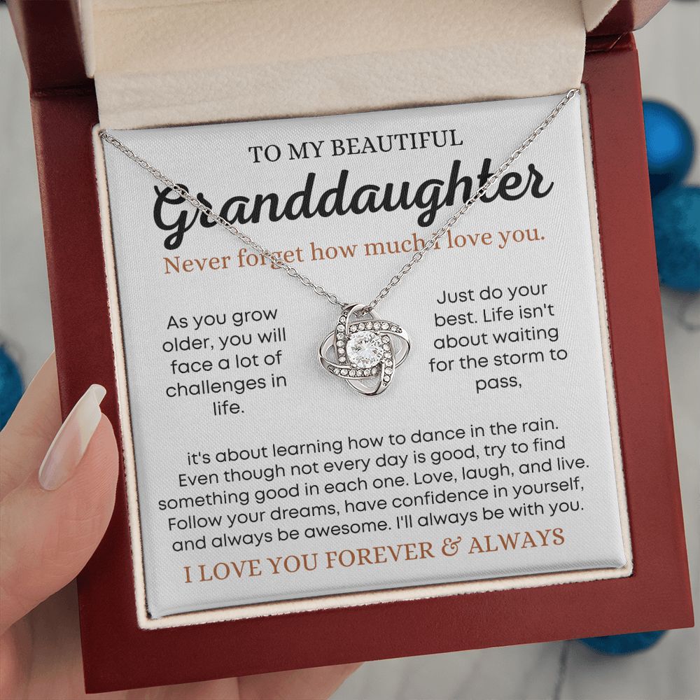 To My Granddaughter - Never Forget