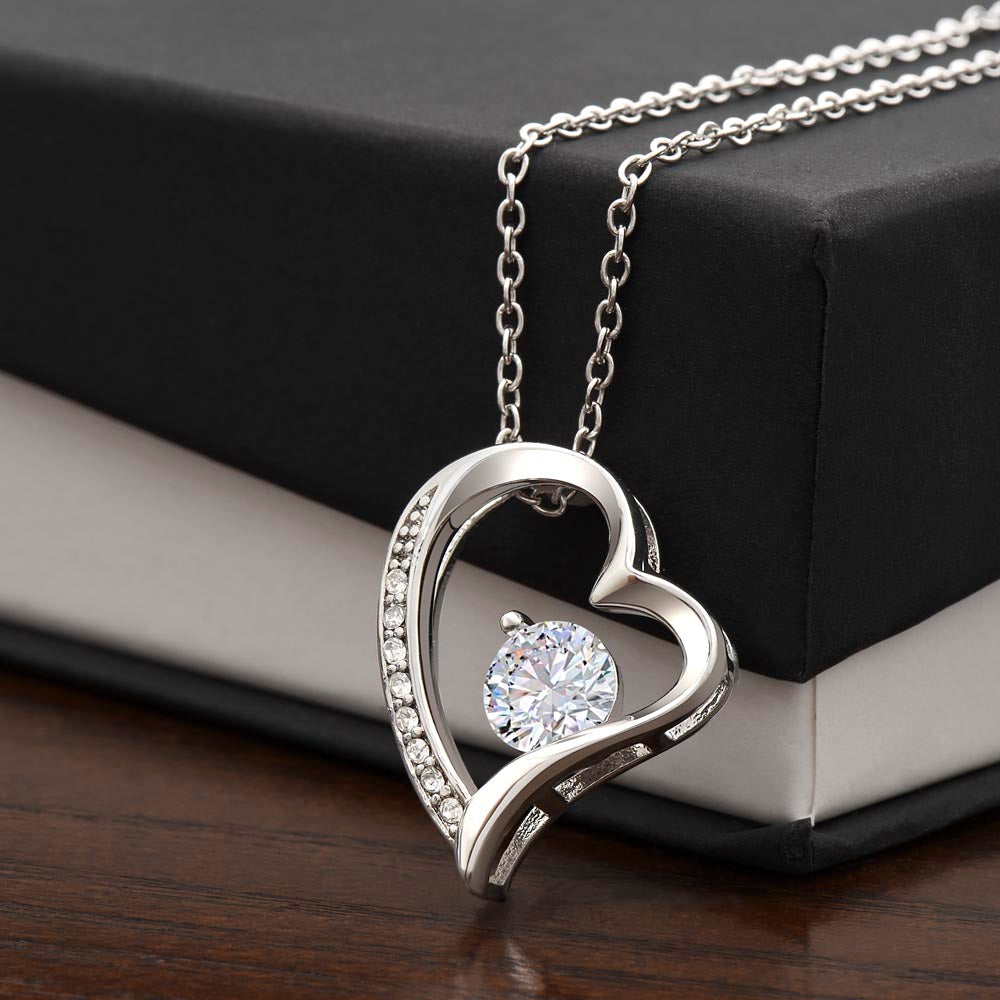 To My Daughter Necklace - Forever Love